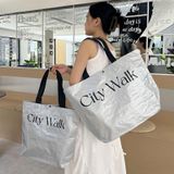  Túi tote dung tích lớn thân thiện môi trường, túi shopping cao cấp 