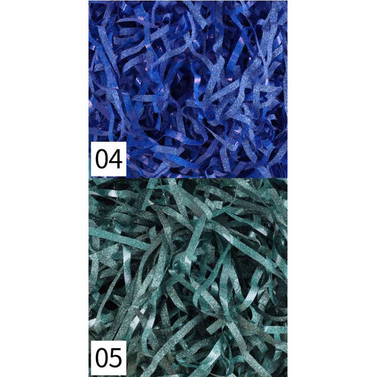  Giấy Rơm Nhũ Lấp Lánh (1KG) – MIX 500GR Để Trang Trí Hộp Quà Tặng Tỏa Sáng! 