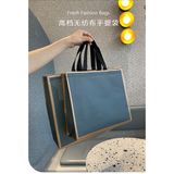  Túi tote vải không dệt không thấm nước, đựng quần áo quà tặng 