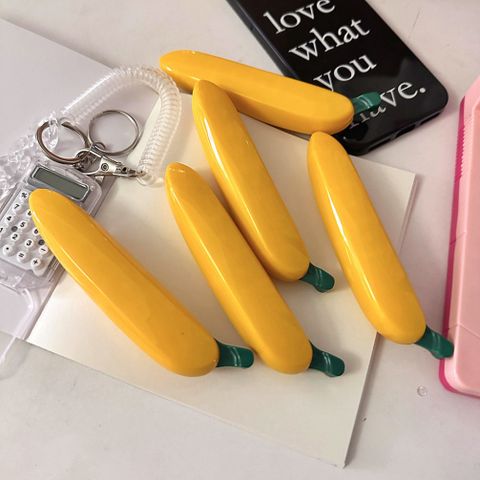  (hàng đặt trước) 10 Thực Vật Trái Cây Đồ Chơi Văn Phòng Phẩm Banana Đáng Yêu Chuối Mô Phỏn 