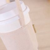  Bộ 5 Túi Đựng Ly Canvas Bảo Quản Nhiệt, Quai Xách Hình Đôi Mắt toPK1324 