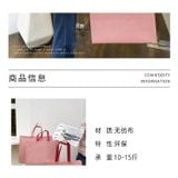  Túi vải không dệt đựng quần áo cao cấp thân thiện môi trường túi mua sắm 