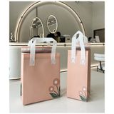  20 Túi Tote vải không dệt đựng trà sữa và thực phẩm, lớp nhôm giữ nhiệt, bền đẹp, thân thiện với môi trường