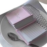  Sổ Cuộn Dây Mini Màu Hồng Phong Cách Hàn Quốc Dày Cao Cấp [GIAO HÀNG 2-10 NGÀY | SỈ TỪ 2 TRIỆU | CÓ THỂ IN LOGO] 