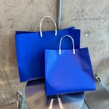  Túi tote composite màu xanh cao cấp in logo túi đóng gói quần áo shop 