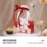  Hộp kẹo cưới sáng tạo mới phong cách châu âu cao cấp bao bì hộp quà 