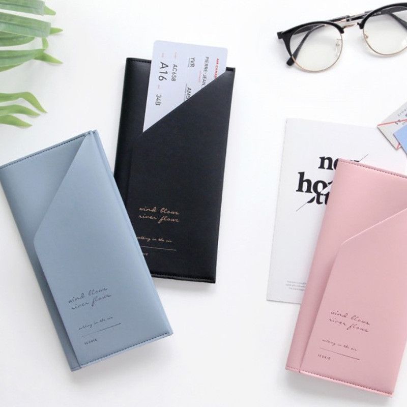  Bao Hộ Chiếu Da PU Dày Dặn Phong Cách Nhật Hàn In Logo Được [GIAO HÀNG 2-10 NGÀY | SỈ TỪ 2 TRIỆU | CÓ THỂ IN LOGO] 