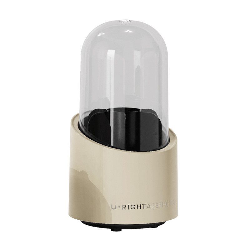  Hộp Đựng Cọ Trang Điểm PP Xoay Nắp Màu Đỏ, Xanh, Be - Thùng Lưu Trữ Đa Năng Có Nắp Chống Bụi, Cao Cấp Trong Suốt [GIAO HÀNG 2-10 NGÀY | SỈ TỪ 2 TRIỆU | CÓ THỂ IN LOGO] 