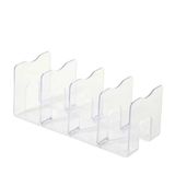  Giá Sách Để Bàn Trong Suốt Bằng Acrylic 4 Ngăn - Kệ Đựng Sách, Hộp Lưu Trữ Văn Phòng, Bán Buôn [GIAO HÀNG 2-10 NGÀY | SỈ TỪ 2 TRIỆU | CÓ THỂ IN LOGO] 