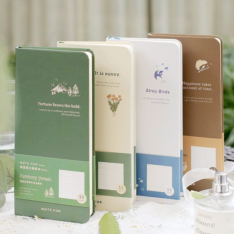  Sổ Tay Ghi Chép Hàng Tuần Quanh Năm [GIAO HÀNG 2-10 NGÀY | SỈ TỪ 2 TRIỆU | CÓ THỂ IN LOGO] 