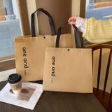  Túi vải không dệt đựng quần áo, túi packaging shop thời trang 