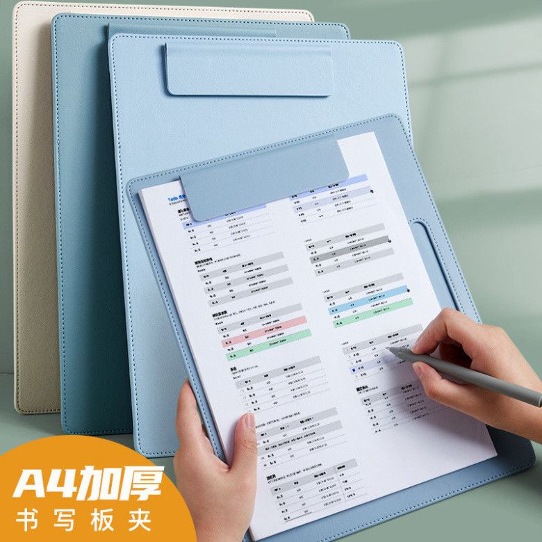  ```(Đặt Hàng Trước) Bộ 2 Kẹp Bìa Da Chuyên Nghiệp Cho Hội Nghị & Ký Kết``` 