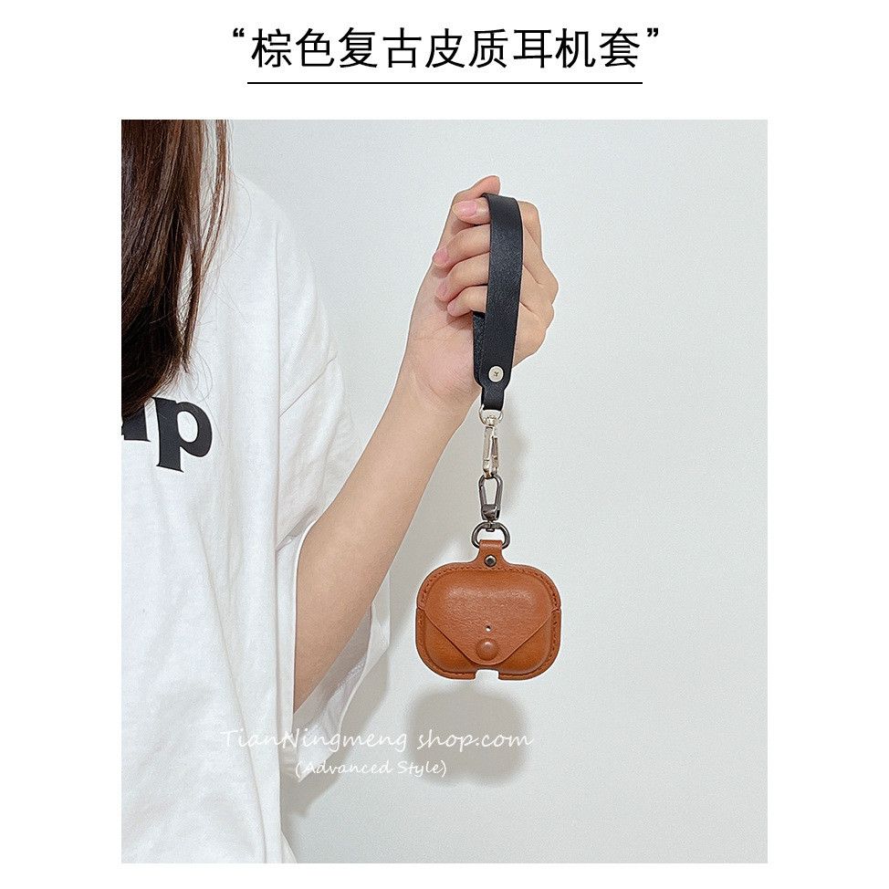  Vỏ Bảo Vệ AirPods Pro Kèm Dây Đeo Hộp Tai Nghe [GIAO HÀNG 2-10 NGÀY | SỈ TỪ 2 TRIỆU | CÓ THỂ IN LOGO] 