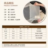  Túi nhựa mờ tự niêm phong, túi đóng gói quần áo shop thời trang 