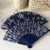  Quạt Vải Phong Cách Trung Hoa Họa Tiết Lan - Phụ Kiện Thời Trang Cổ Điển, Quạt Cầm Tay Dễ Thương [GIAO HÀNG 2-10 NGÀY | SỈ TỪ 2 TRIỆU | CÓ THỂ IN LOGO] 
