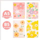  ```Bộ 10 Sổ tay hoa văn vintage bìa mềm A5/B5, 64 trang - PK1790 Classy Floral``` 