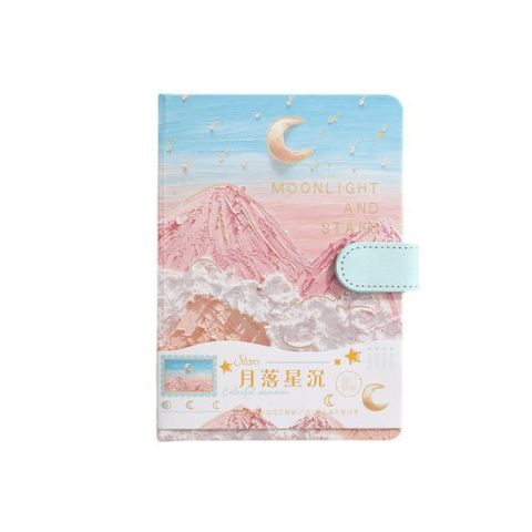  Sổ tay PU khóa từ tính đa năng - Nghệ thuật vẽ tranh sơn dầu, đặt trước [GIAO HÀNG 2-10 NGÀY | SỈ TỪ 2 TRIỆU | CÓ THỂ IN LOGO] 