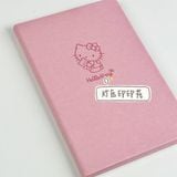  Sổ Tay Bìa Da Màu Hồng Hình Kitty - Sổ Nhật Ký, Ghi Chép Giá Trị Cao Dành Cho Học Sinh, Quà Tặng Dễ Thương [GIAO HÀNG 2-10 NGÀY | SỈ TỪ 2 TRIỆU | CÓ THỂ IN LOGO] 