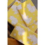  Áo bìa sổ tay vải hình thỏ dễ thương, quà tặng độc đáo cho tín đồ yêu thích! 