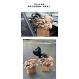  Túi giấy kraft đựng hoa tươi túi ôm gấu nhỏ gói bó hoa đơn giản quà tặng valentine 