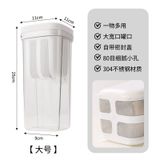  Bộ Lọc Sữa Chua Khô Bằng Nhựa Trong Suốt - Dụng Cụ Lọc Whey, Sữa Đậu Nành Cấp Thực Phẩm, 2 Kích Cỡ [GIAO HÀNG 2-10 NGÀY | SỈ TỪ 2 TRIỆU | CÓ THỂ IN LOGO] 