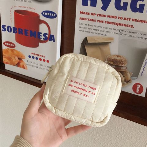  (HÀNG ĐẶT TRƯỚC) 2Túi Đựng Đồ Đa Năng Phong Bao Lì Xì Miệng Dễ Thương Đơn Giản Ngách Túi Đậu Phụ Túi Vuông Nhỏ Tai Ngh 