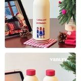  Bình giữ nhiệt kiểu chai rượu vang đỏ, tiện mang theo 