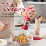  Máy Xay Tiêu Muối Điện Cầm Tay Gia Vị Nhà Bếp - Xay Hạt Tiêu Đen, Muối Biển, Có Thể Điều Chỉnh Độ Mịn [GIAO HÀNG 2-10 NGÀY | SỈ TỪ 2 TRIỆU | CÓ THỂ IN LOGO] 