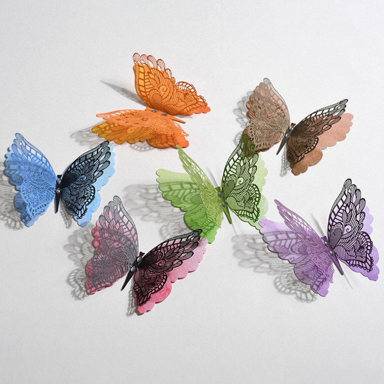  ```(PRE-ORDER) Bộ 20 Thẻ Laser Mini Hình Bướm - Thiệp Chúc Mừng Sinh Nhật Đáng Yêu``` 