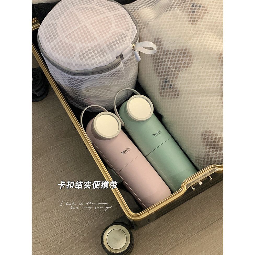  Cốc Du Lịch Đánh Răng Thông Minh - Bộ Hộp Đựng và Rửa Miệng Tiện Lợi 