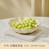  Đĩa Trái Cây Nhựa Phong Cách Kem Dung Tích Lớn Dùng Gia Đình [GIAO HÀNG 2-10 NGÀY | SỈ TỪ 2 TRIỆU | CÓ THỂ IN LOGO] 