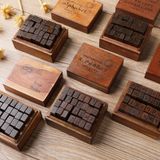  Bộ 2 Con Dấu Chữ Cái Tiếng Anh - Chữ Hoa Và Chữ Thường, Chất Liệu Gỗ [GIAO HÀNG 2-10 NGÀY | SỈ TỪ 2 TRIỆU | CÓ THỂ IN LOGO] 