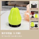  Hộp Đựng Tăm Hình Táo, Lê Cao Cấp Sáng Tạo Đáng Yêu Gia Dụng [GIAO HÀNG 2-10 NGÀY | SỈ TỪ 2 TRIỆU | CÓ THỂ IN LOGO] 