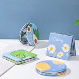  Gương trang điểm mini Classy xách tay hai mặt, thiết kế dễ thương phong cách Hàn Quốc, gương hoạt hình PK57. 