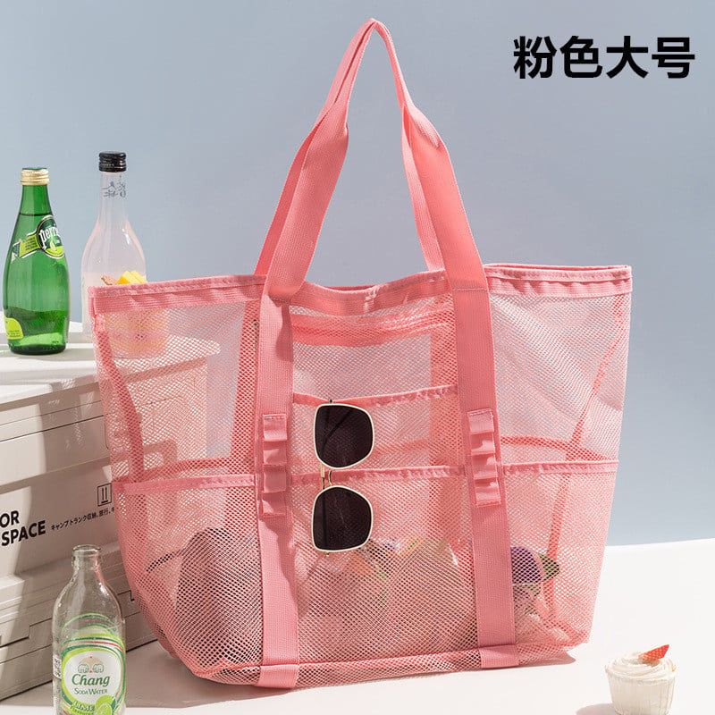  Túi Đi Biển Dung Tích Lớn Ngăn Cách Khô Ướt Lưới Xách Tay [GIAO HÀNG 2-10 NGÀY | SỈ TỪ 2 TRIỆU | CÓ THỂ IN LOGO] 