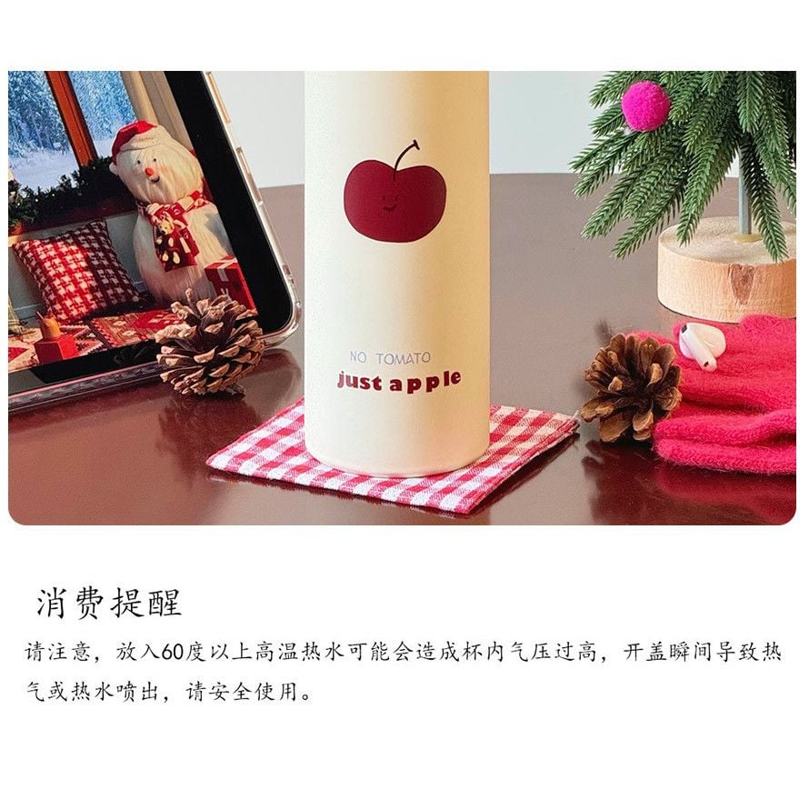  Bình giữ nhiệt kiểu chai rượu vang đỏ, tiện mang theo 