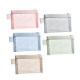  Túi Đựng Bút Lưới Nylon Nhiều Màu - Hộp Bút Dung Tích Lớn, Văn Phòng Phẩm Đơn Giản, Dùng Cho Kỳ Thi Học Sinh [GIAO HÀNG 2-10 NGÀY | SỈ TỪ 2 TRIỆU | CÓ THỂ IN LOGO] 