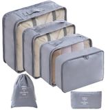  Bộ 6 Túi Đựng Đồ Du Lịch Sắp Xếp Bảo Quản Quần Áo Dung Tích Lớn [GIAO HÀNG 2-10 NGÀY | SỈ TỪ 2 TRIỆU | CÓ THỂ IN LOGO] 