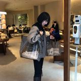  Túi nhựa trong suốt in logo, túi đóng gói quần áo shop thời trang 