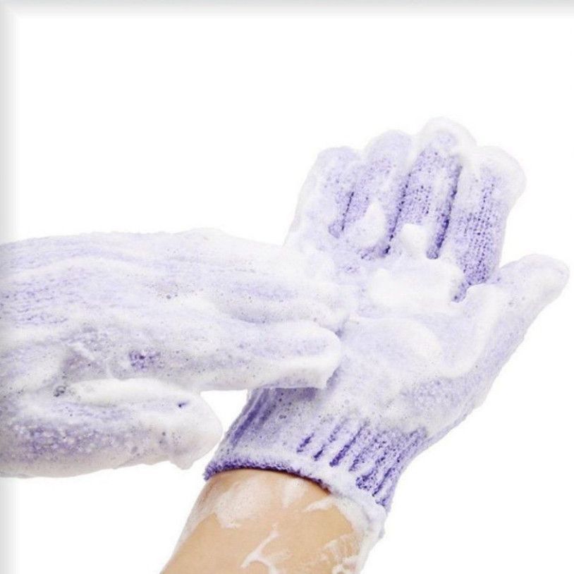 Bộ 10 đôi găng tay tẩy tế bào đa năng (2 chiếc/túi) – Massage và làm đẹp da! 