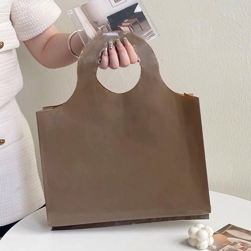 Túi Nhựa Bao Bì Mỹ Phẩm Hộp Đựng Giày In Logo Dày Cho Cửa Hàng Quần Áo Bán Buôn 