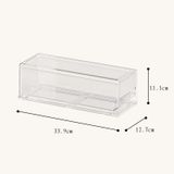  Hộp Đựng Mỹ Phẩm Trong Suốt Có Ngăn Kéo - Kệ Trang Điểm Để Bàn, Tủ Gương, Đựng Phấn Mắt, Phấn Phủ, Son Môi [GIAO HÀNG 2-10 NGÀY | SỈ TỪ 2 TRIỆU | CÓ THỂ IN LOGO] 