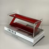  Kệ Để Bàn Acrylic Hình Chữ Nhật Màu Đen Trong - Giá Đựng Đồ Trang Trí Phòng Khách, Bàn Trà, Tivi [GIAO HÀNG 2-10 NGÀY | SỈ TỪ 2 TRIỆU | CÓ THỂ IN LOGO] 