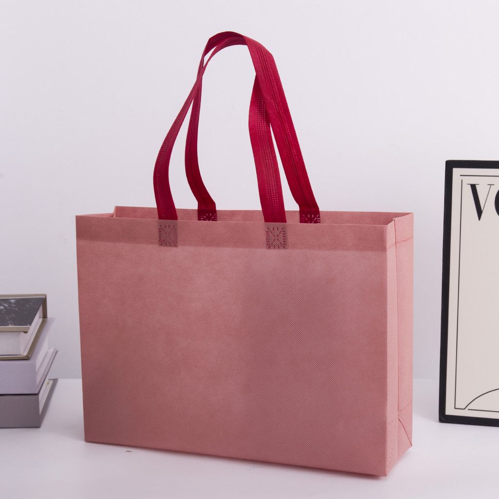  Túi tote vải không dệt dày dặn, túi đeo chéo in logo shop 