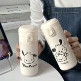  Cốc giữ nhiệt mẫu mới nắp bật cốc nước hình hạt đậu thiết kế đơn giản cho nam và nữ 
