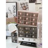  Hộp Đựng Đồ Văn Phòng Phẩm Jiugongge Ngăn Kéo - Thiết Kế Trong Suốt, Đặt Trước! 