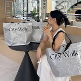  Túi tote dung tích lớn thân thiện môi trường, túi shopping cao cấp 