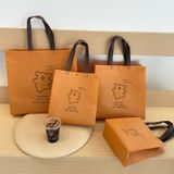  Túi vải không dệt khóa ẩn, túi đóng gói quần áo shop thời trang 