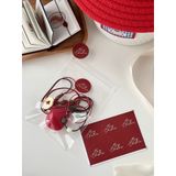  Hình dán nhỏ hình tròn merry christmas kiểu cổ điển nhãn dán niêm phong gói quà 