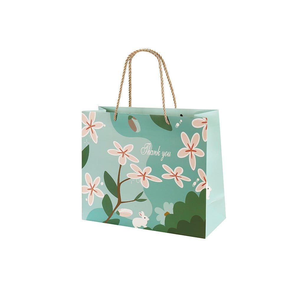  Túi giấy quà tặng cao cấp phong cách tối giản túi đóng gói shop bán buôn 